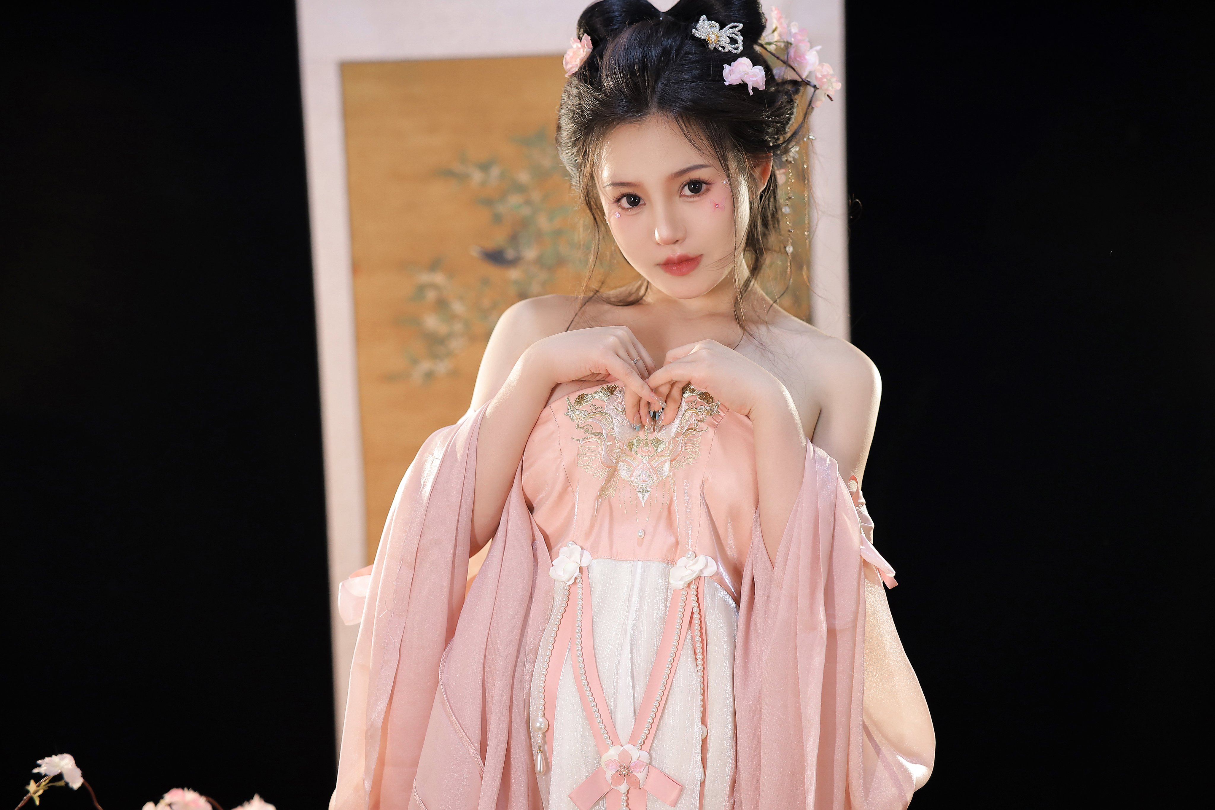 COS写真 桃暖酱 霓裳入梦仙气飘飘 梦回大唐盛世绝色美女