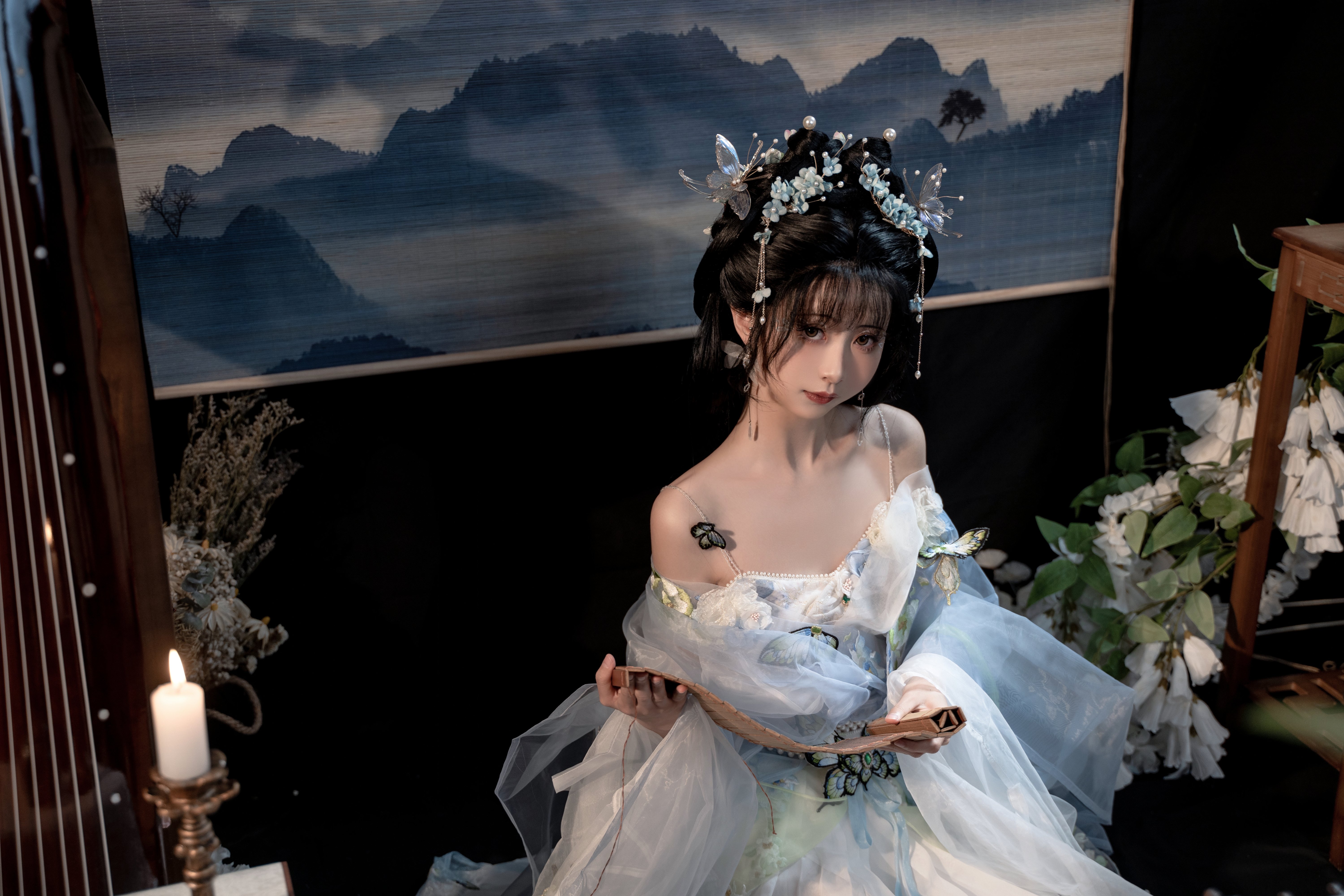 【高端絕美 私拍】超火爆網紅喵小吉黃金拍檔金魚kinngyo新作