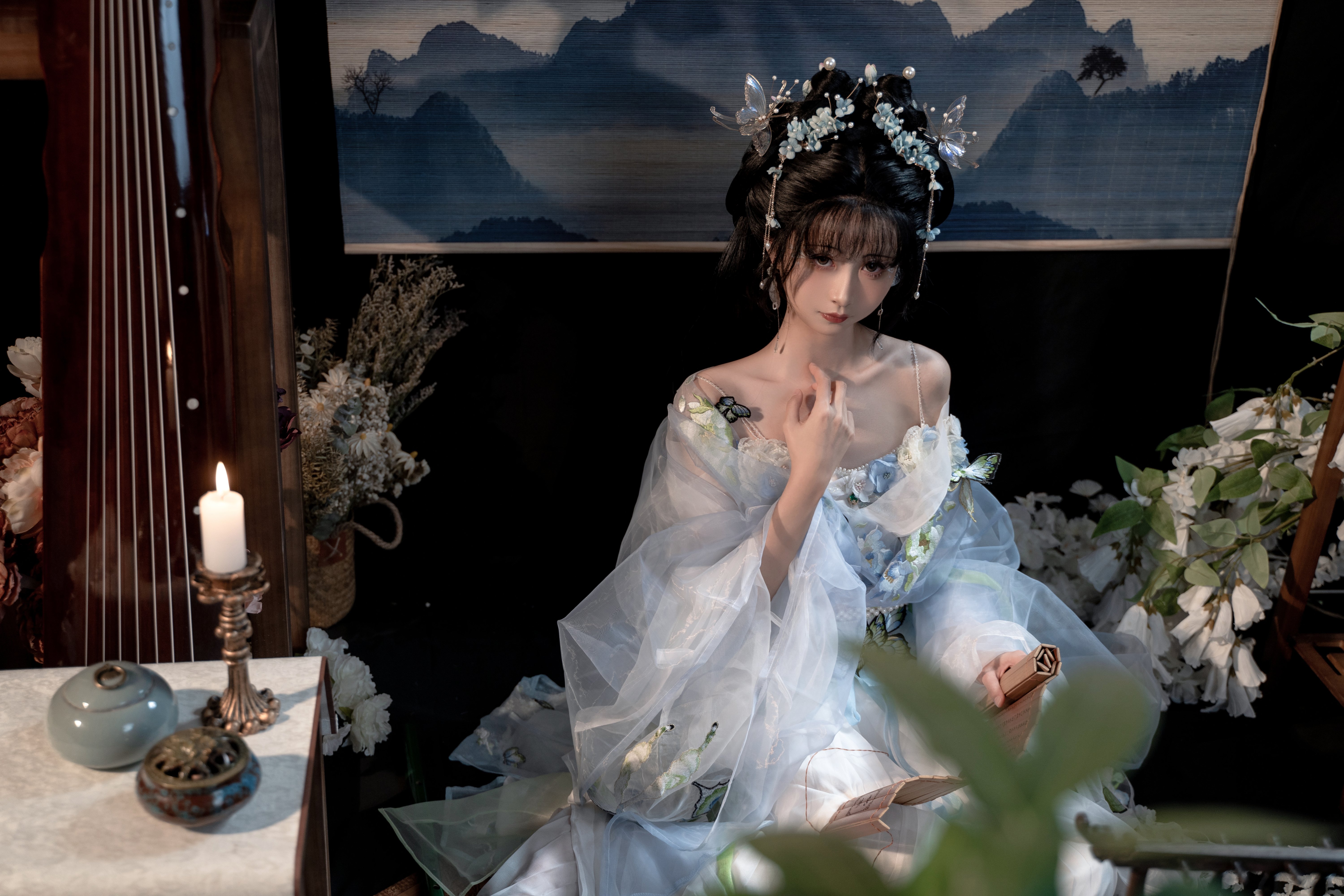 COS写真 【高端絕美 私拍】超火爆網紅喵小吉黃金拍檔金魚kinngyo新作